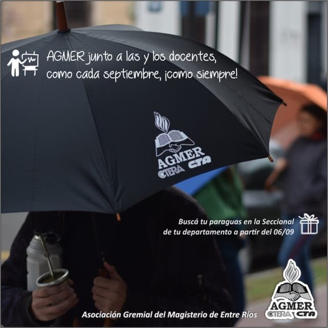 AGMER en el día de las y los maestros