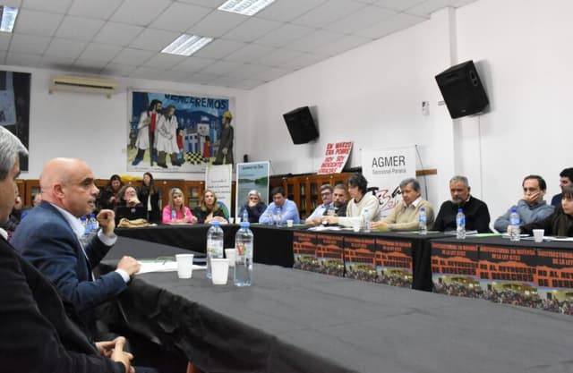La Intersindical expresó a Bagnat y senadores de la oposición su rechazo al proyecto de Reforma de la Ley de Jubilaciones