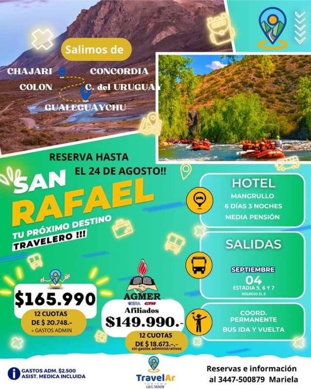 Viajamos a San Rafael (Mendoza)