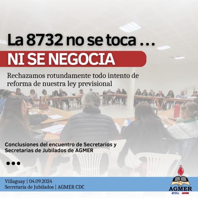 La 8732 no se toca&#8230; ni se negocia