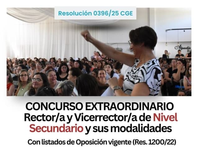 Adjudicación de cargos de ascenso de Nivel Secundario