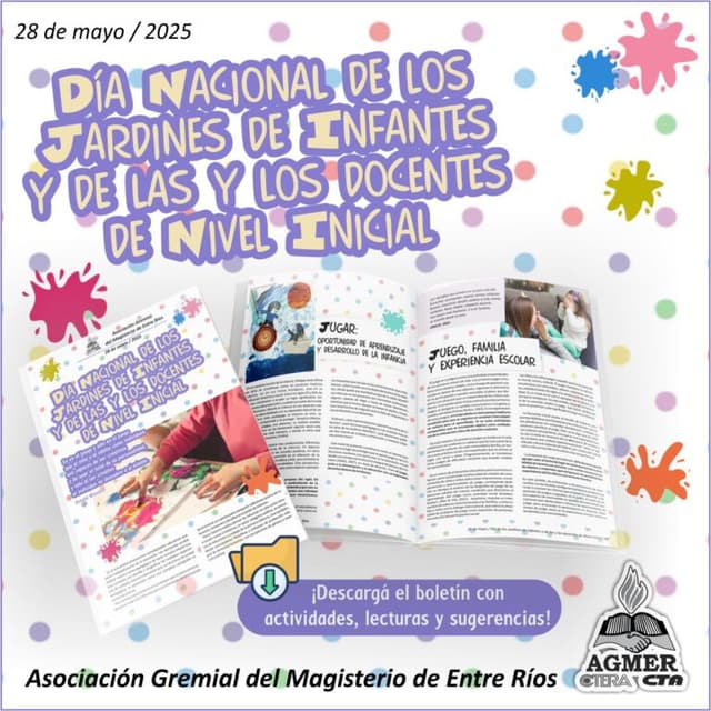 Día de los jardines de infantes y de las y los docentes de Nivel Inicial
