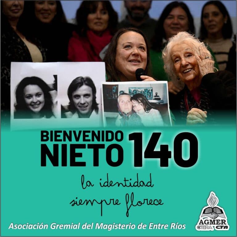 La verdad arrasadora imponiéndose al olvido: encontramos al Nieto 140